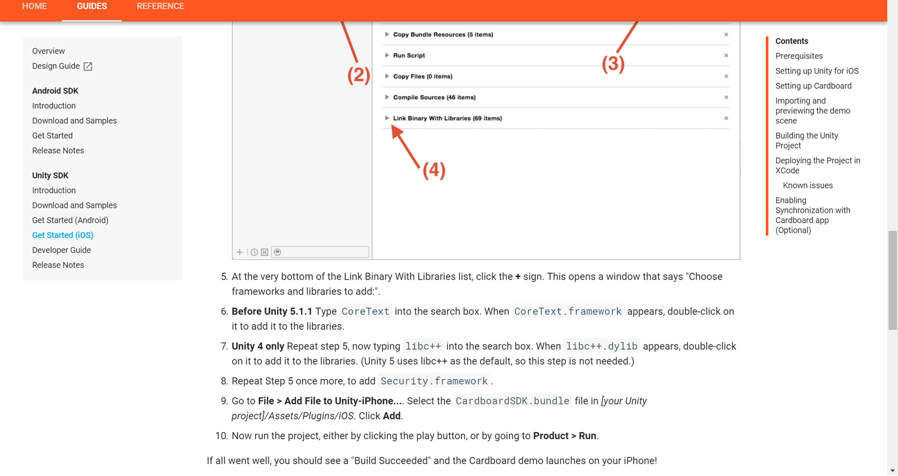 Deploying the Project in XCode - Part 2