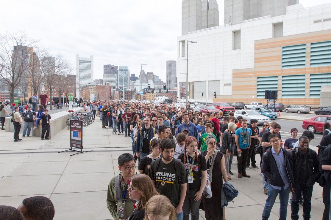 crowd shot at PAX East