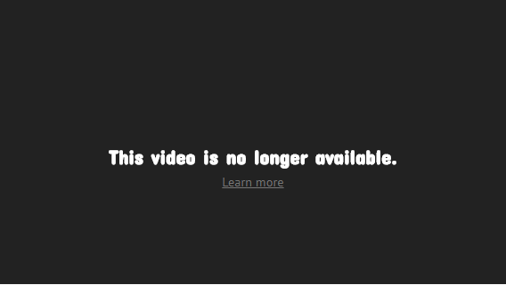 This video is no longer available.